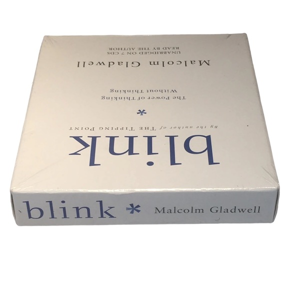Blink The Power of Thinking Without Thinking Malcolm Gladwell 7 CD Audioboo - Picture 6 of 7